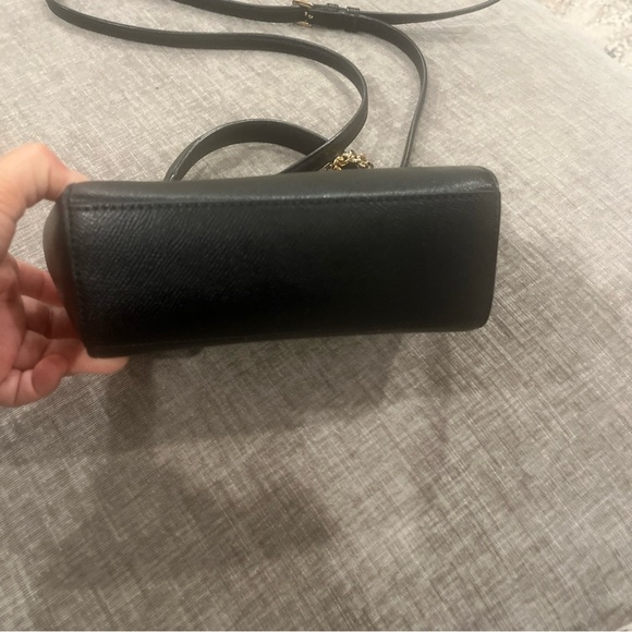 Michael Michael Kors Jet Set Extra-Small Crossbody Holliday black and gold - Picture 4 of 11